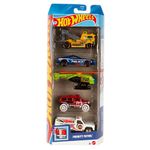 Hot Wheels Car 2026 Priority Patrol Pack of 5 (HW Rapid Responder, Premiers Repondants, Heavy Hitcher, Ford Mustang GT Concept, Rockster) Multi - Color