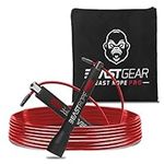 Speed Skipping Rope Adult for Women and Men - Advanced Fitness Jump Rope for Exercise, Boxing Skipping, Crossfit - Beast Rope Pro by Beast Bear for MMA, HIIT Workout, Strength Training & Double Unders