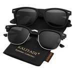 KALIYADI Polarized Sunglasses for Men and Women Unisex Sun glasses UV Blocking Lightweight