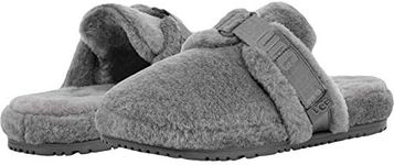 UGG Men's Fluff It Slippers, Metal Fluff, 17 AU