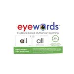 Multisensory Sight Word Cards, Set #2, Words 51-100 Red