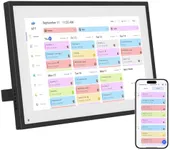10.1 Inch Digital Calendar+Digital Picture Frame, 2026 Desk Calendar Smart WiFi Planner & Chore Chart, IPS HD Interactive Touchscreen Display Gifts for Women Men, Christmas Gifts for Mom Dad
