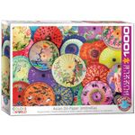 Eurographics 60005317 Asian Paper Umbrellas Puzzle, Various, One Size