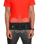 Sacroiliac Si Hip Belt by Sparthos - Relief from Si Joint, Sciatica, Pelvis, Lower Back Pain - Support Brace for Women and Men - for Sacral Nerve, Hip Loc Tilt Up Belts Braces (Black-REG)