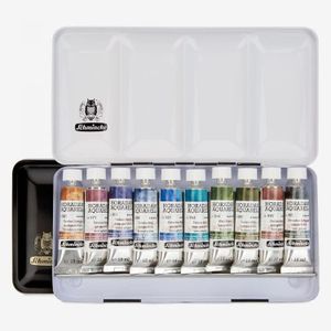 Schmincke : HORADAM WATERCOLOUR PAINT : SUPERGRANULATION SET : 15ML, 10 Count (Pack of 1)