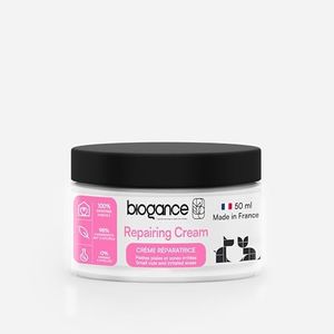 BIOGANCE - Crème Réparatrice - 50 ml - Produit de soin pour chiens et chats - A base d’huile de tamanu et de thé vert - Convient à toutes races de chiens et de chats