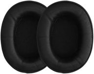 kwmobile Ear Pads Compatible with Srhythm NC25 / NC35 Noise Cancelling Earpads - 2X Replacement for Headphones - Black