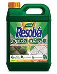 Resolva Xtra Clean Concentrated Green & Algae Remover (for Patios, Fencing, Decking, Walls and Astro Turf ) , 2.5 L