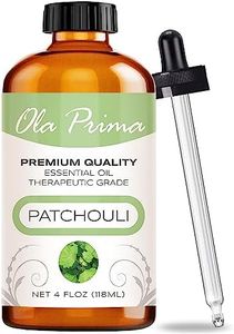 Ola Prima Oils 4oz - Patchouli Essential Oil - 4 Fluid Ounces - Patchouli Essential Oil Pure - Patchouli Oil - Patchouli Aromatherapy Oil - Patchouli Essential Oil for Diffuser