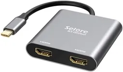 Selore&S-Global USB C to Dual HDMI 