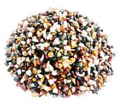 Samariya Multi Color Marble Pebble Chips Small Size Gravel for Home Decoratio Garden Decor Aquarium Fountain Waterfall Table Decor Plants Etc. (1 Kg)