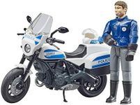 Scrambler Ducati Police Bike with P