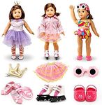 Oct17 3 in 1 Combo Offer Fits Compatible with American Girl 18"- Sports