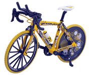 Magicwand 1:8 Scale【Toy-Miniature】 Die-Cast Alloy Based Racing Crazy Bicycle Toy Fully Working Model for Collectors【Yellow】