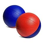 4" Mini Foam Basketball for Over The Door Mini Hoop Basketball Games, 2 Pack | Safe & Quiet Small Basketball for Nerf Basketball Hoops and Other Mini Basketball Hoop Sets