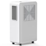 8000 BTU Air Conditioner, 4 in 1 Portable Air Conditioner, Dehumidifier, Fan, Air Purification for 150-300 sq.ft, Ultra Quiet, 24H Timer Cooling for Home [Energy Class A]