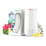 Glade Sense & Spray Air Freshener, Motion Odour Eliminator for Home, Starter Kit with Holder & 18 ml Refill, Tropical Blossoms, 1 Starter Kit