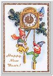 Happy New Year Card - Old Fashioned