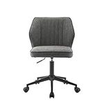 Acme Furniture Pakuna Office Chair, Vintage Gray PU and Black