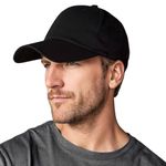 Aegis Apparel Faraday Hat, Silver Lining Fabric Blocks 99% of Wi Fi, Bluetooth, Cell Towers E M F Protection, Black, One Size