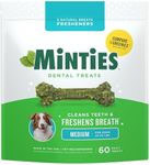 Minties Dental Chews for Dogs, 60 C