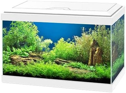 Ciano Aqua 20 Aquarium with LED Lights & Filter WHITE