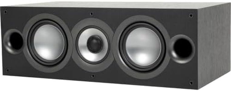 ELAC Uni-Fi 2.0 UC52 Center Speaker (Each), Black (UC52-BK)
