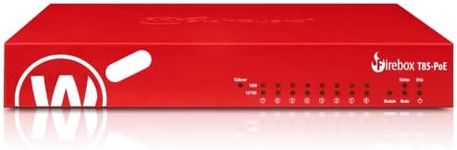 Trade Up to - WatchGuard Firebox T85-PoE Network Security Appliance with 3 Year Total Security Suite License - Advanced Firewall, VPN, Intrusion Prevention (WGT85673-US)