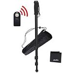 UltraPro 72" Monopod + Wireless Remote Bundle for Canon Digital Cameras, Includes UltraPro Bonus Microfiber Cleaning Cloth