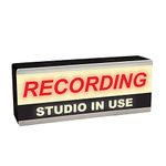 Light Up Recording Studio In Use Sign - Illuminated Music Film Entertainment Room Light - DJ Light Retro Wall Home Studio Light Box