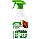 Xterminate Bed Bug Killer Spray 1L, Used By Professionals, For Home Use, Bedrooms, Mattresses, Carpets, Furniture & More Kills & Controls Bed Bugs, The Most Effective Bug Spray in the UK