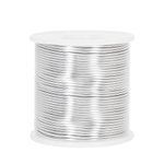 15 Gauge 1.5mm Aluminum Craft Wire, 164 Feet Bendable Metal Wire for Bonsai Training, Sculpting, Bike Modelling Skeleton Crafting Floral Making, Jewelry Making, Wire Gardening and Wrapping (Silver)