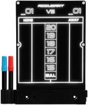 Accudart LED Dart Scoreboard - High-Vis Display - No Mess Design - Includes 1 Wipe and 2 Dry Erase Markers