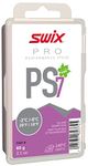 PS07-6 - PRO Speed Wax - PS7 Violet 18 to 28 Degrees Fahrenheit - 60g Bar - Fluoro Free - Ski or Snowboard