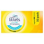 Lil-Lets SmartFit Regular Non-Applicator Tampons - pack of 32