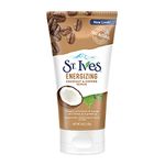 St. Ives Energizing Face Scrub, Coconut & Coffee, Deep Cleanser for Bright Skin, Paraben Free, Dermatologically Tested, 170 gm