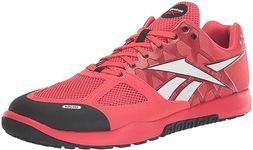 Reebok Training Footwear Men's Nano 2.0 Shoes Cherry/Ftwr White/Core Black, Size 14