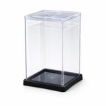 Betta Fish Tank 13x12x20 cm Acrylic Aquarium with Lid | Small Desktop Fish Tank | Air Vent Hole | Easy Clean|Strong Acrylic Build| Compact Aquarium for Home & Office