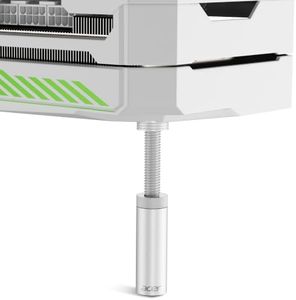 acer GPU Support Bracket, GPU Stand with Magnet Non-Slip Base, Silver