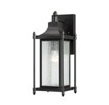 Savoy House 5-3451-BK, Dunnmore 16" Outdoor Wall Lantern in Black