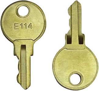 ASI e114 Key 10 Pack, E114 Key for Toilet Paper Dispenser, Paper Towel, Toilet Tissue & Soap Dispensers Key Replacement