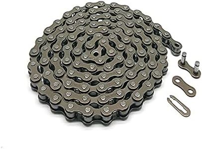 Single Speed Bike Chain, 1-Speed Bicycle Chain 1/2x1/8 inch, 116 Links