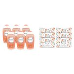 Femfresh Everyday Care Daily Intimate Vaginal Wash - Feminine Hygiene Shower & Bath Gel Cleanser & Intimate Wipes - Flushable & Biodegradable Disposable Feminine Hygiene Vaginal Cloths