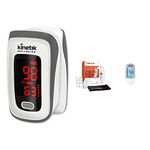 Kinetik Wellbeing Finger Pulse Oximeter – In Association with St John Ambulance & Inner Ear Thermometer – Used by The NHS – in Association with St John Ambulance