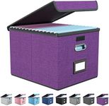 Upgraded File Organizer Box with Li