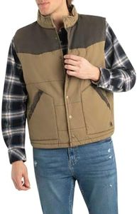Legendary Whitetails Men's Longhorn Ranchers Vest, Nutmeg, Small