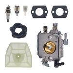 CS-590 Carburetor for CS-590 CS-600P CS-600 CS-610 CS-620 Shinda1wa 591 Chainsaw Engine Carb Replacement Part Number HDA-268 A021001661 A021001660 A021001662