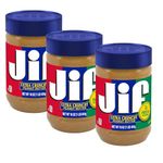 (3 Pack) Jif Extra Crunchy Peanut Butter | Gluten Free | 454g