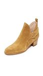 Marc Jacobs Women's Ginger Interlock Ankle Boot, Camel, 38.5 M EU (8.5 US)