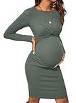 Verdusa Women's Maternity Twist Fro